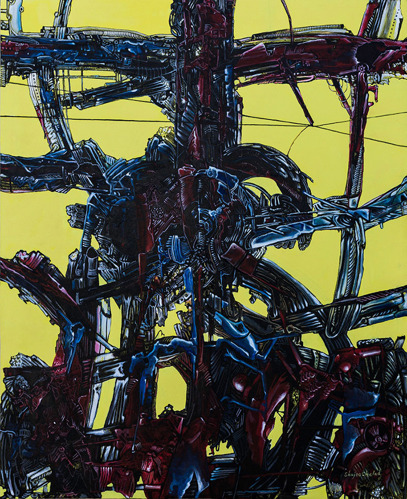 Shajee Chelad Acrylic on canvas
