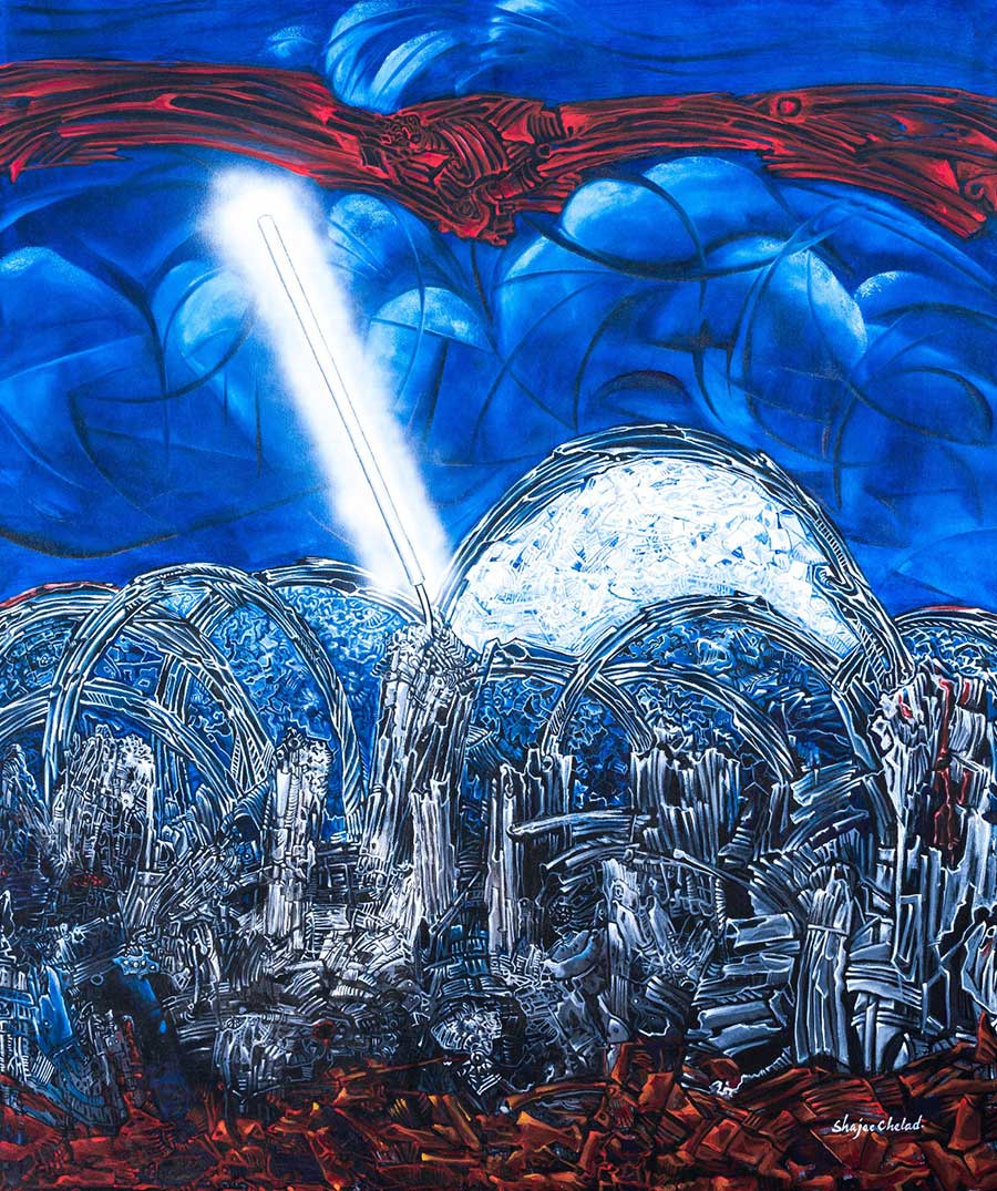 Shajee Chelad Acrylic on canvas