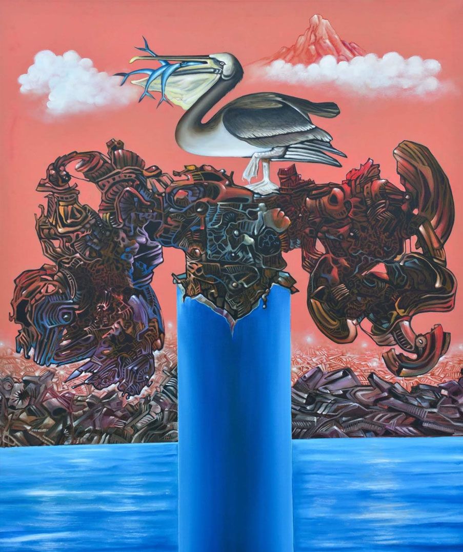 Shajee Chelad Acrylic on canvas